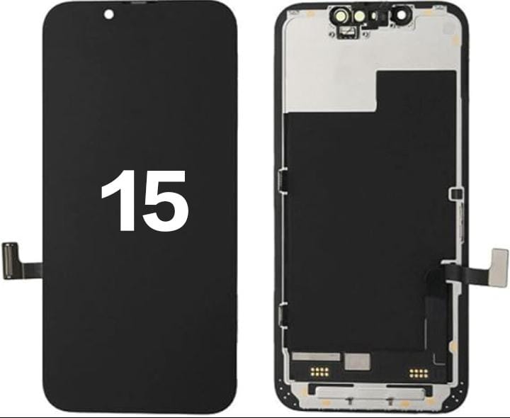 Display für iPhone Ersatzdisplay, Ersatzbildschirm mit 3D Touch, Digitizer & Rahmen – LCD/OLED Display für iPhone   für  16, 15, 14, 13, 12, 11, Pro & Pro Max, optional mit Werkzeugset