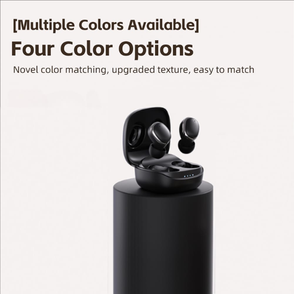 h24z E30 Bluetooth 5.3 Kopfhörer In-Ear – Kabellos TWS mit Dual-HD-Mikrofon, Geräuschunterdrückung, 13mm Treiber, 24h Akku, USB-C Schnellladung, IPX5 Wasserdicht, LED-Anzeige, Touch Steuerung, Kompatibel mit iPhone, Samsung, Xiaomi