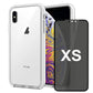 Hülle für iPhone Handyhülle Transparent, durchsichtig Schutzhülle, iPhone Clear Case, Stoßfest, Kratzfest mit Displayschutz