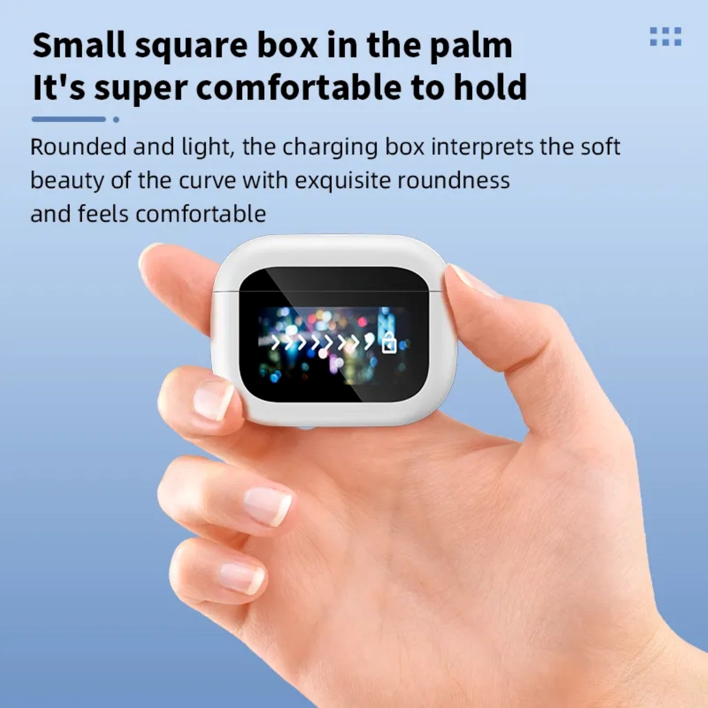 Bluetooth In-Ear Kopfhörer mit LCD-Display