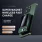Magnetische Powerbank kompatibles  MagSafe-Ladegerät mit USB-C &USB-A für iPhone & Smartphones