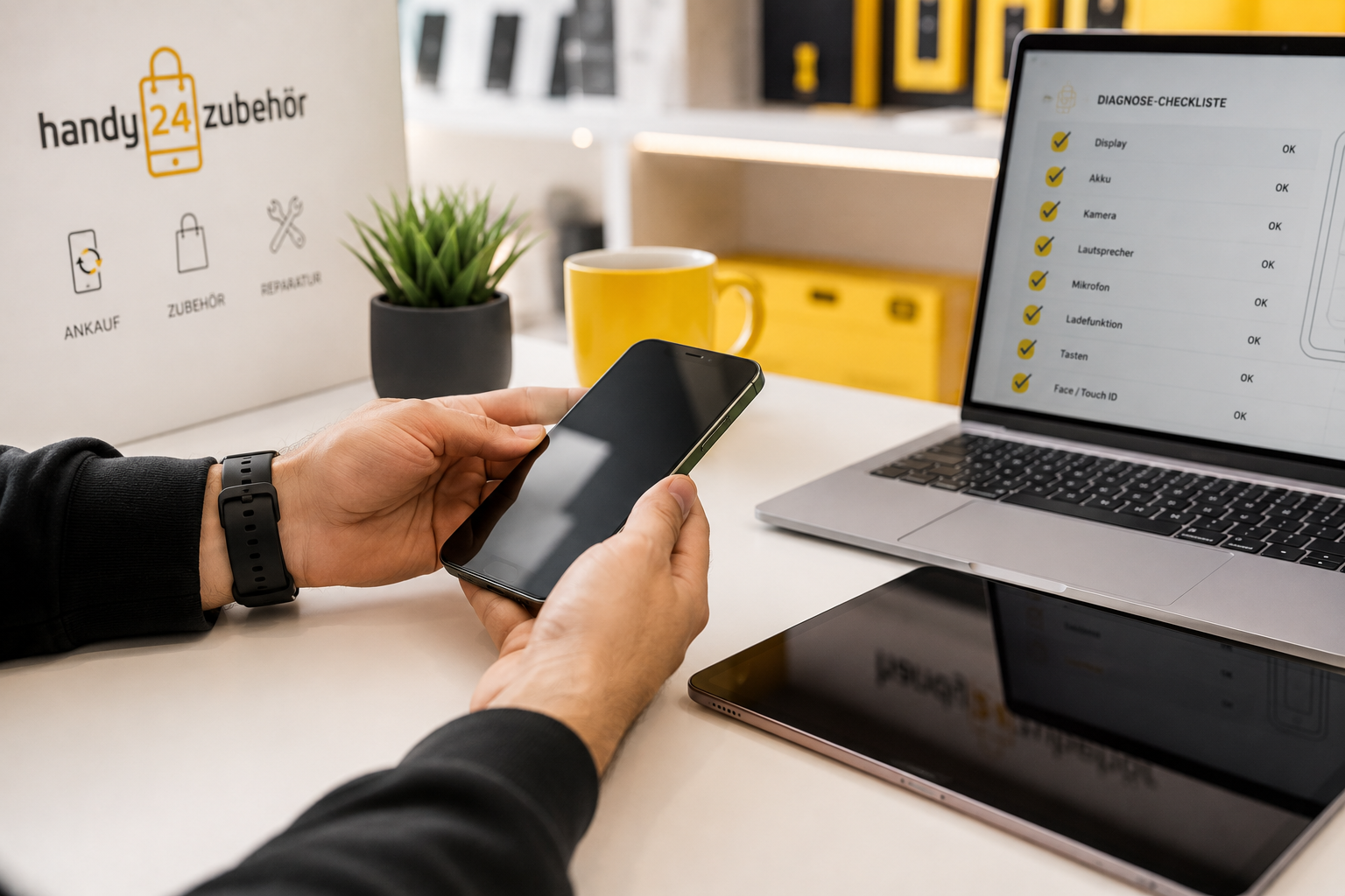 Ankauf von Firmenhandys, Tablets und Laptops für Unternehmen
