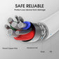 USB-C Schnellladekabel 1m/2m – Power Delivery, USB-A oder Typ-C zu Typ-C, 1/2/3/5/10 Stück für Samsung, iPhone, iPad, MacBook, Android & mehr