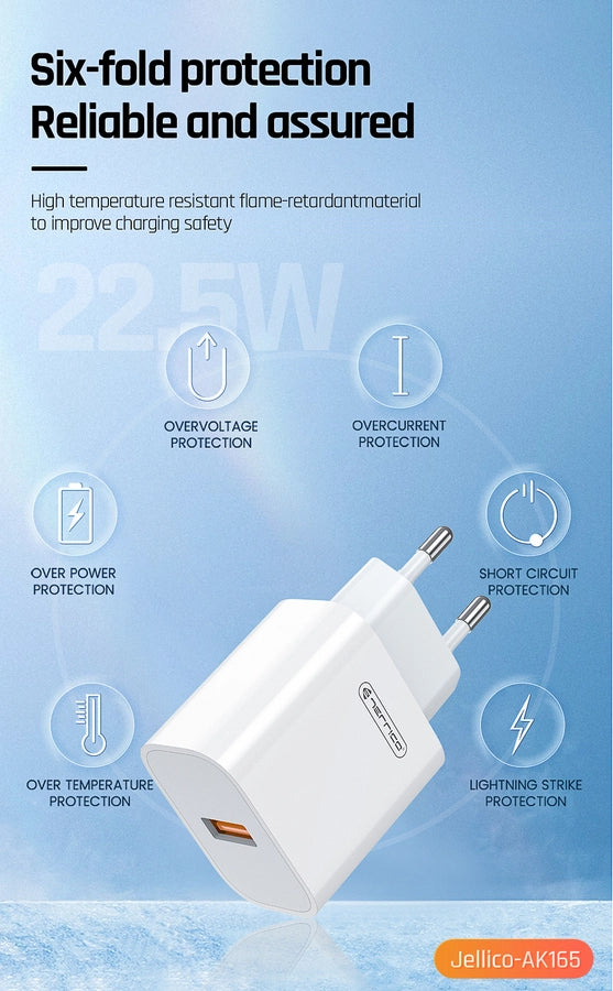 Schnellladegerät 22,5 W – USB-A QC 3.0 Netzteil