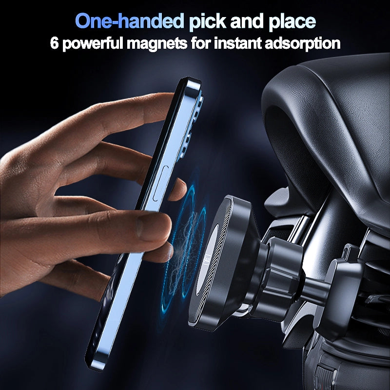 Handyhalterung Auto – 360° drehbar, Windschutzscheibe& Armaturenbrett – Universal für iPhone, Samsung GalaxyXiaomi, Huawei, Google Pixel – Stabile KFZ-Halterung mit starkem Halt & Einhandbedienung