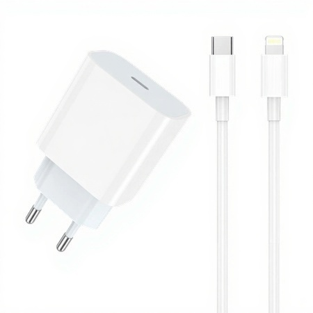 Power Adapter 20Watt USB-C Schnellladegerät – Kompatibel mit iPhone iPad, Samsung, Google Pixel, AirPods & mehr