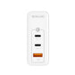 USB C Ladegerät, 100W 3-Port USBC+A Stecker Mehrfach Ladegerät mit PD+QC