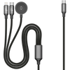 3-in-1 Ladekabel für Apple Watch  1,2 m – USB-C 60W, Lightning 30W &Ladefunktion