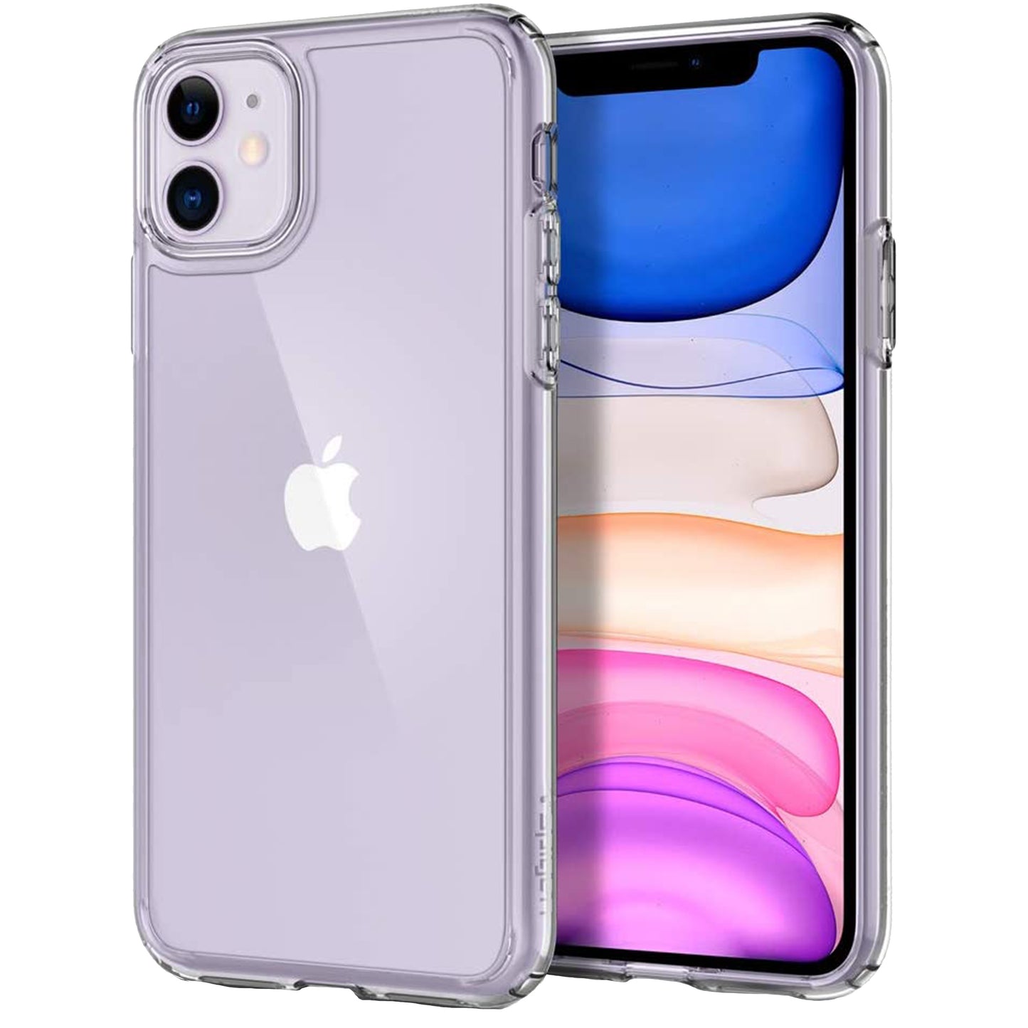 Hülle für iPhone Handyhülle Transparent, durchsichtig Schutzhülle, iPhone Clear Case, Stoßfest, Kratzfest mit Displayschutz