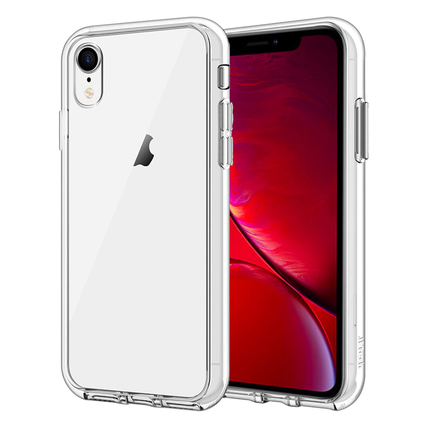 Hülle für iPhone Handyhülle Transparent, durchsichtig Schutzhülle, iPhone Clear Case, Stoßfest, Kratzfest mit Displayschutz