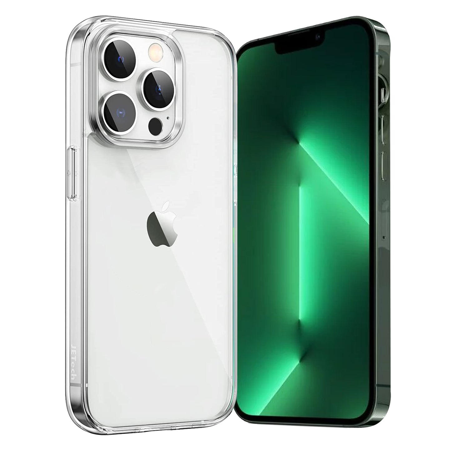 Hülle für iPhone Handyhülle Transparent, durchsichtig Schutzhülle, iPhone Clear Case, Stoßfest, Kratzfest mit Displayschutz