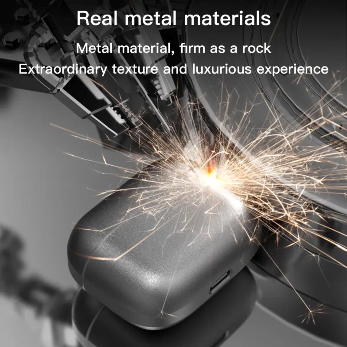 Premium Bluetooth In-Ear Kopfhörer mit robustem Metall-Ladecase