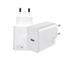 Power Adapter 20Watt USB-C Schnellladegerät – Kompatibel mit iPhone iPad, Samsung, Google Pixel, AirPods & mehr