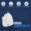 Power Adapter 20Watt USB-C Schnellladegerät – Kompatibel mit iPhone iPad, Samsung, Google Pixel, AirPods & mehr