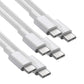 USB-C Schnellladekabel 1m/2m – Power Delivery, USB-A oder Typ-C zu Typ-C, 1/2/3/5/10 Stück für Samsung, iPhone, iPad, MacBook, Android & mehr