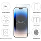 Handyhülle für iPhone + Schutz Glas + Kamera-Schutz – 3-in-1 Set, stoßfest, kratzfest, Sichtschutz  Schwarz oder Transparent