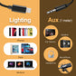 Aux-Kabel für iPhone  oder Samungsung- oder USB-C-Anschluss  für – Hochwertiges Audiokabel für iPhone, iPad, Samsung Galaxy, MacBook, Android-Smartphones, Tablets, Auto & Heimstereoanlagen 1-Meter