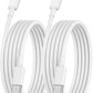 Premium Ladekabel für iPhone 1m/2m – USB-A oder USB-C zu iOS, 1/2/3/5/10 Stück für iPhone 14,13,12,11,X etc. 5 bis iPhone 14, iPad, AirPods & mehr