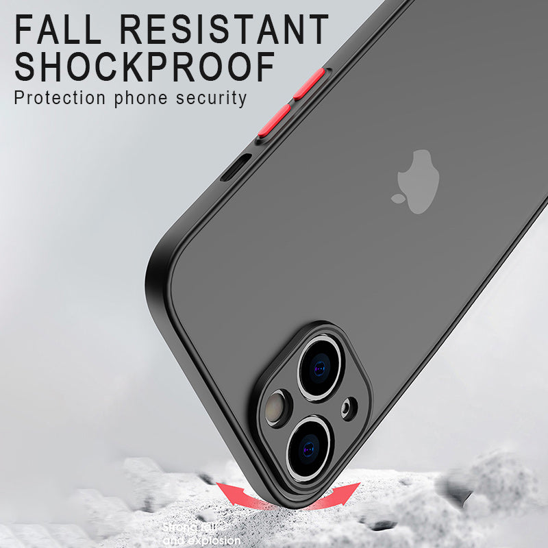 Hochwertige Matte Handyhülle für iPhone Schutzhülle– Ultra Dünn, Stoßfest Robust, Kratzfest Slim Case mit Antirutsch-Oberfläche – Passgenau für iPhone 16, 15, 14, 13, 12, 11, Pro & Pro Max und weitere Produktbeschreibung