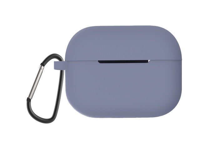 AirPods Schutzhülle mit Karabiner-Haken– Stoßfestes, Ultraleichtes AirPods Case, Passgenau &amp; Rutschfest – Kompatibel mit AirPods Pro 1, 2 & – Erhältlich in Schwarz, Blau, Lila, Weinrot Grün und weiter