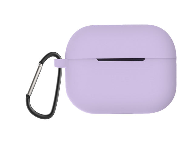 AirPods Schutzhülle mit Karabiner-Haken– Stoßfestes, Ultraleichtes AirPods Case, Passgenau &amp; Rutschfest – Kompatibel mit AirPods Pro 1, 2 & – Erhältlich in Schwarz, Blau, Lila, Weinrot Grün und weiter