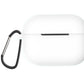 AirPods Schutzhülle mit Karabiner-Haken– Stoßfestes, Ultraleichtes AirPods Case, Passgenau &amp; Rutschfest – Kompatibel mit AirPods Pro 1, 2 & – Erhältlich in Schwarz, Blau, Lila, Weinrot Grün und weiter