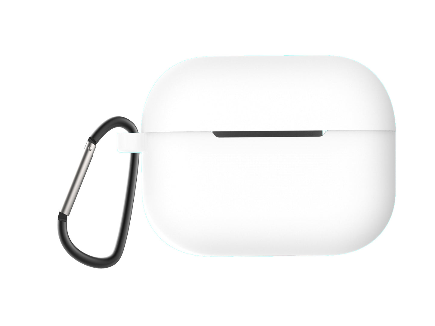AirPods Schutzhülle mit Karabiner-Haken– Stoßfestes, Ultraleichtes AirPods Case, Passgenau &amp; Rutschfest – Kompatibel mit AirPods Pro 1, 2 & – Erhältlich in Schwarz, Blau, Lila, Weinrot Grün und weiter