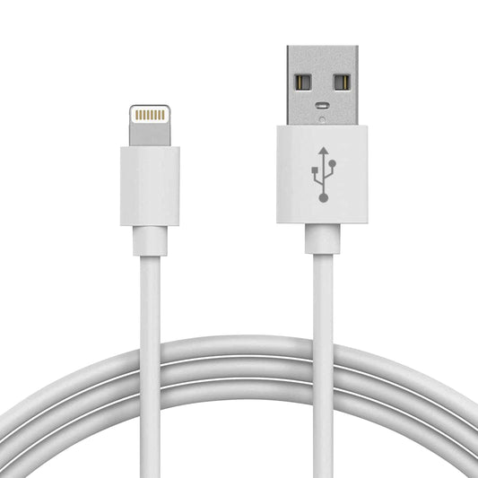 Ladekabel für iPhone Lightning 1m/2m – USB-A oder USB-C zu Lightning, 1/2/3/5/10 Stück für iPhone 14,13,12,11,X etc. 5 bis iPhone 14, iPad, AirPods & mehr