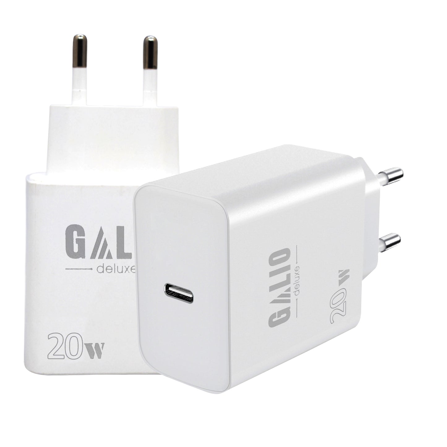 Power Adapter 20Watt USB-C Schnellladegerät – Kompatibel mit iPhone iPad, Samsung, Google Pixel, AirPods & mehr