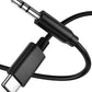 Aux-Kabel für iPhone  oder Samungsung- oder USB-C-Anschluss  für – Hochwertiges Audiokabel für iPhone, iPad, Samsung Galaxy, MacBook, Android-Smartphones, Tablets, Auto & Heimstereoanlagen 1-Meter