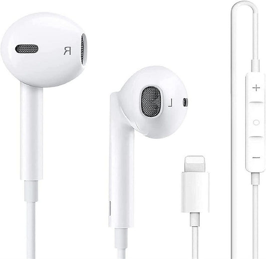 Kabelkopfhörer Lightning / Typ C In-Ear mit Mikrofon & Lautstärketasten