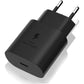 25W USB-C Schnellladegerät mit USB-C oder ios Ladekabel für iPhone – Kompatibel mit iPhone, Samsung Galaxy, iPad, MacBook, Huawei, Xiaomi, OnePlus, Google Pixel – PD 3.0 Netzteil für schnelles Laden
